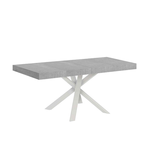 Tavolo Allungabile 90/194x90x77 cm Clerk Premium Cemento acquista