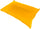 Coussin Flottant 163x111cm en Tissu Pomodone Flottant Jaune