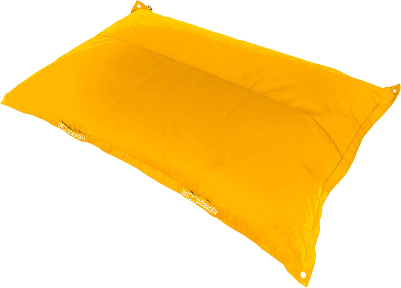 Cuscino Galleggiante 163x111cm in Tessuto Pomodone Galleggiante Giallo