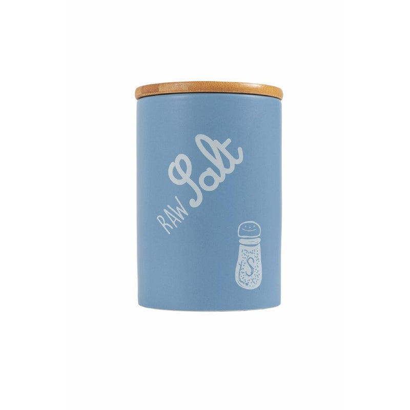 Barattolo Sale Ø10x14,5 cm 700 ml in Dolomite VdE Tivoli 1996 Natural