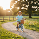 Balance Bike Bicicletta Senza Pedali 10" per Bambini Vintage Blu