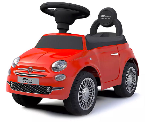 sconto Véhicule porteur pour enfants avec permis Fiat 500 Baby Red