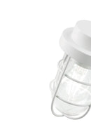 Applique in Basso da Esterno E27 in Alluminio Sovil Nero