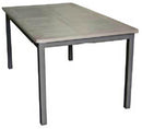 Tavolo Rettangolare Allungabile da Giardino 210x90 cm Voghini Riomaggiore Grigio