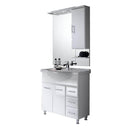 Mobile da Bagno Vanity 85 Bianco Lucido TFT