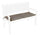Coussin Poly180 Choco pour Banc 2 Places en Tissu pour Extérieur
