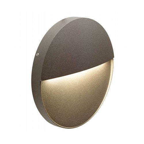 acquista Spot LED extérieur semi-encastré pour balustrade Sovil Geo rond marron