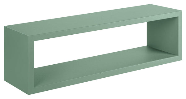 Mensola da Parete 60x18x15,5 cm in Fibra di Legno Regolo Verde Acqua Marina prezzo
