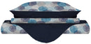 Copripiumino Double Face con Federe Stampato Soffioni Blu