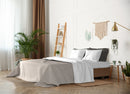 Set Lenzuola Sopra Sotto e Federe Doubleface Bianco\/Bianco Varie Misure