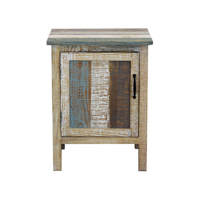 Mobile Timothy 50x40x65 h cm in Legno Multicolor