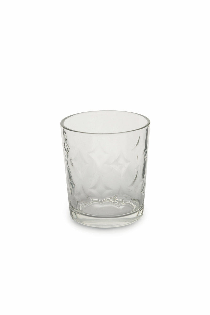 Set 6 Bicchieri Ø8,9x10 cm in Vetro Villa d'Este Home Tivoli Clear Trasparenti