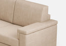 Divano Angolare 6 Posti 286x226x85 cm Marrak in Tessuto Beige