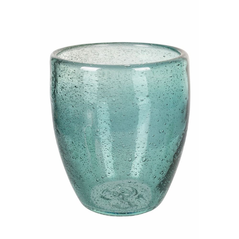 Set 6 Bicchieri Acqua Acapulco Greenery in Vetro VdE Tivoli 1996 Verde