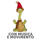 Tartaruga collo lungo musicale cm 19 x 18 xh 35,5