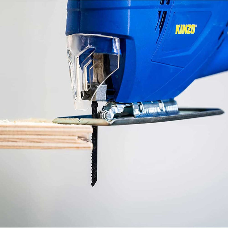 Seghetto Elettrico Alternativo 400W per Legno Metallo con Aspiratore e lama Kinzo