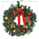 Ghirlanda di Natale Decorativa con 20 Luci LED Ø60 cm 