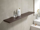 Mensola da Bagno in Melaminico 130x18x2,5cm TFT Giava Wengè