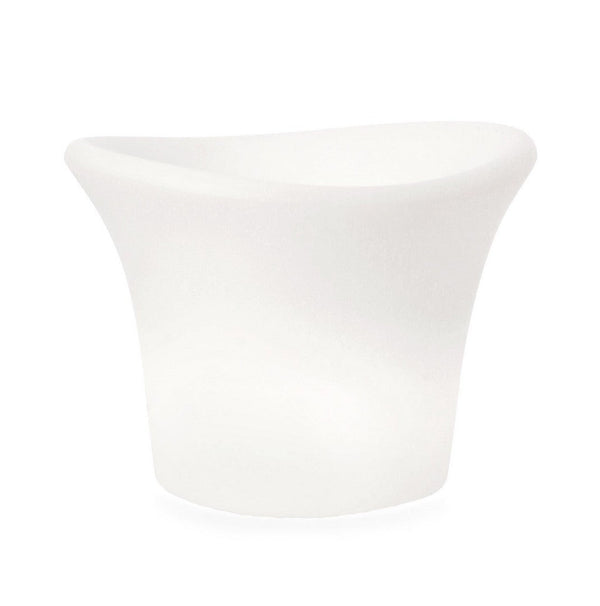 Lampada a Led da Giardino 37x32x28 cm in Plastica Dave Bianca prezzo