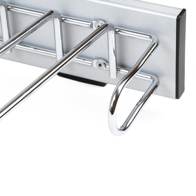 Porta Pantaloni Self Montaggio Laterale per Armadio Acciaio e Tecnoplastica Emuca