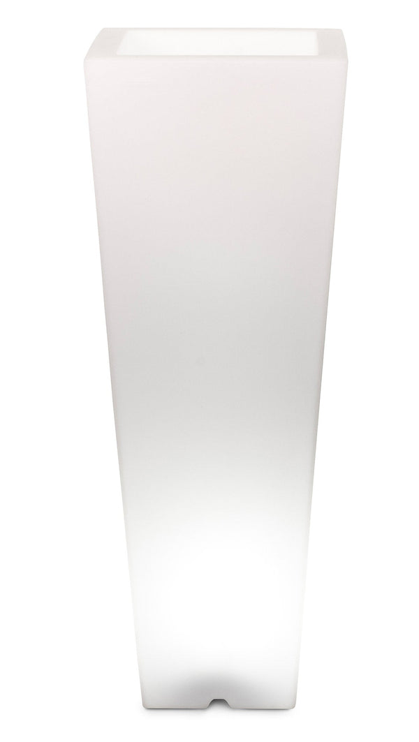 Vase lumineux 37,5x102 cm en résine Arkema Quadro 102 SL sconto