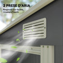 Capanno Attrezzi 1,5x2m con Base Porta Scorrevole e Tetto Inclinato in Metallo Grigio Scuro      