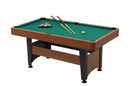 Tavolo da Biliardo con Piano in Mdf 160X80Cm Garlando Chicago 5