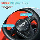 Macchina Cavalcabile a Spinta per Bambini Licenza Ufficiale Bentley Bentayga Rosso   