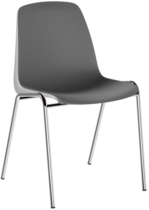 Chaise de Bureau en Polypropylène Tosini Verona Gris Clair prezzo