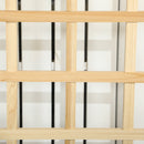 Fioriera da Esterno con Grigliato 90x43x150 cm in Legno di Abete Naturale