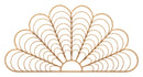 Pannello da Muro Panama 160x2x80cm cm in Ferro 