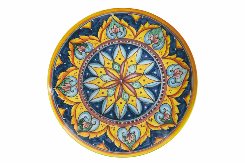 Servizio Piatti 18 Pezzi in Porcellana e Gres 6 Posti Villa d'Este Home Tivoli Le Riggiole