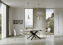 Tavolo Allungabile 140-244x90x77 cm Volantis Bianco Frassino   