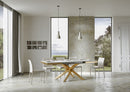 Tavolo Allungabile 120-224x90x80 cm Volantis Evolution Marmo