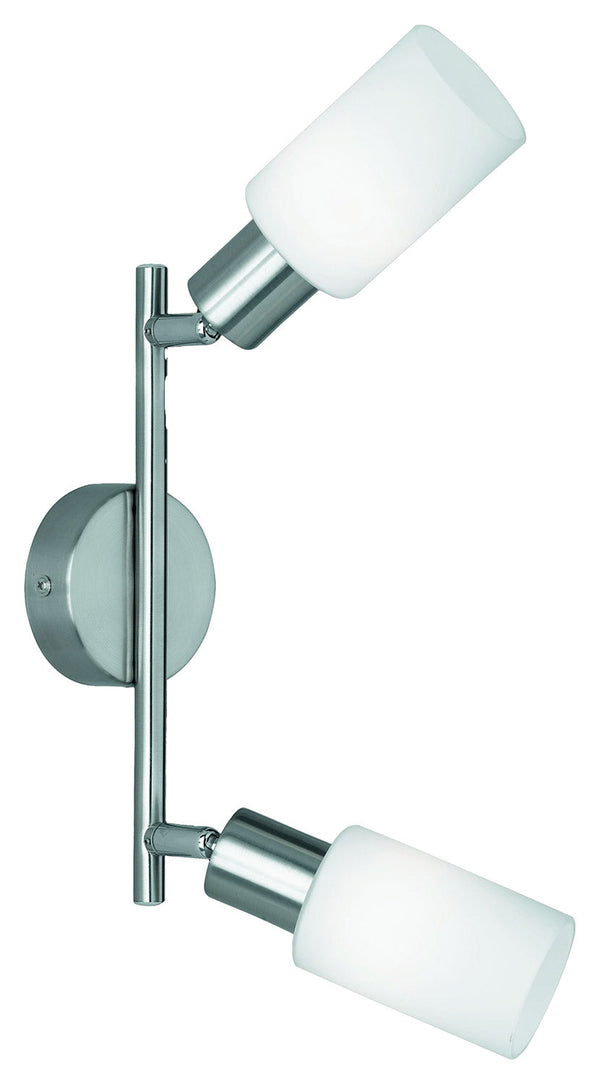 online Plafoniera da Interno Attacco E14 in Metallo Nichel Opaco