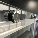 Box Doccia Angolare 1 Anta Scorrevole in Cristallo Trasparente 8mm H195 Bonussi Elise 3.0 Varie Misure