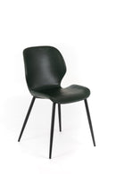 Set 4 Sedie 55x45xH83 cm in Soft-Touch Diana Verde Scuro