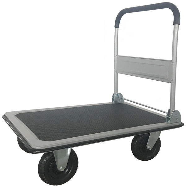 prezzo Chariot de Transport Pliant 350 Kg en Tôle Tosini Grise et Noire