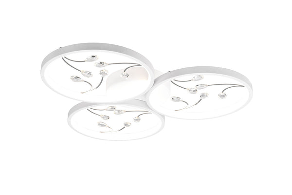 Plafoniera da Interno a LED in Metallo Bianco Opaco online