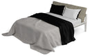 Set Lenzuola Sopra Sotto e Federe Doubleface Nero\/Grigio Chiaro