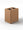 Pattumiera a 2 Scomparti Totale 90 L 56x44x 63 cm con Contenitori Interni in Acciaio Verniciato Corten