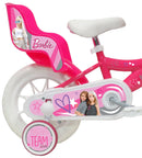 Bicicletta per Bambina 12" 1 Freno Gomme in EVA Barbie Rosa
