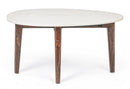 Tavolino Sylvester 70x50 in Marmo