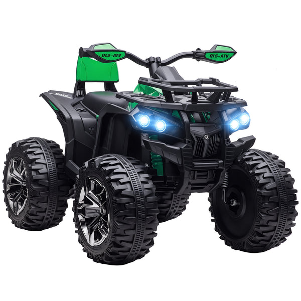 Quad Electrique Enfant 12V Noir et Vert acquista