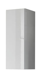 Parete Attrezzata Mobili Soggiorno 4 Mobili Sospesi in Melamina 272x36x200cm TFT Primo Bianco