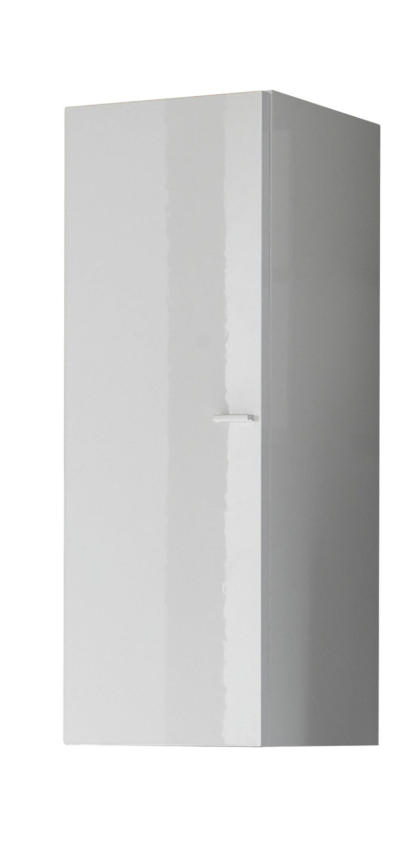 Parete Attrezzata Mobili Soggiorno 4 Mobili Sospesi in Melamina 272x36x200cm TFT Primo Bianco