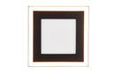 Plafoniera da Interno a LED in Plastica Nero Opaco