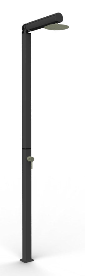 sconto Doccia da Giardino Miscelatore e Soffione Arkema Quick Ardesia Opaco