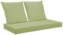 Cuscini per Pallet 120x80 cm Seduta e Schienale in Similpelle Mariotti Belem Lime