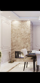 Camino Elettrico da Incasso 62x120x(60)36 cm Effetto Fiamma 50W Triumf Nero